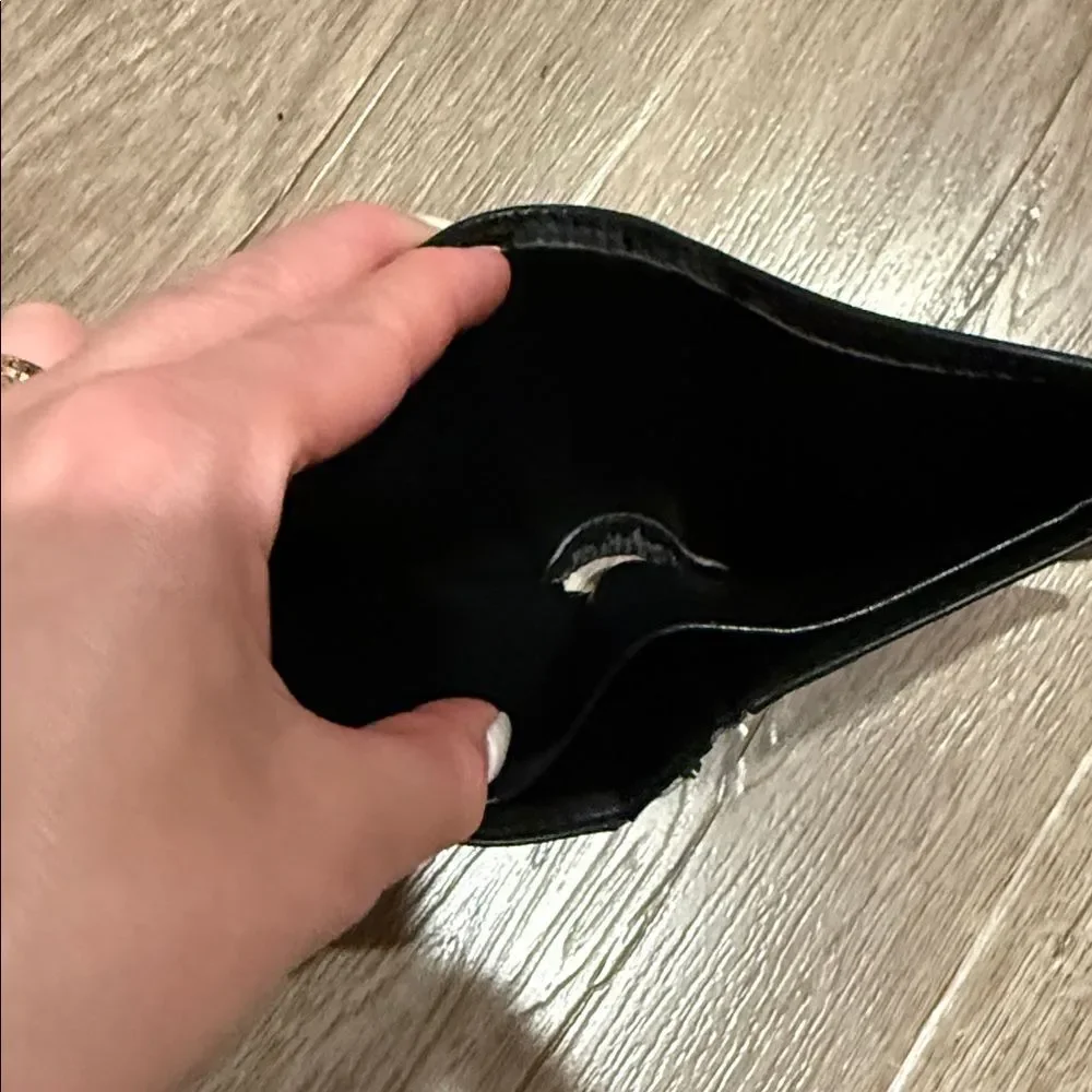 Coach Black Leather Wallet🎉Last Deal